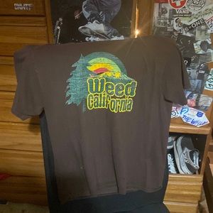 Weed California grafic T